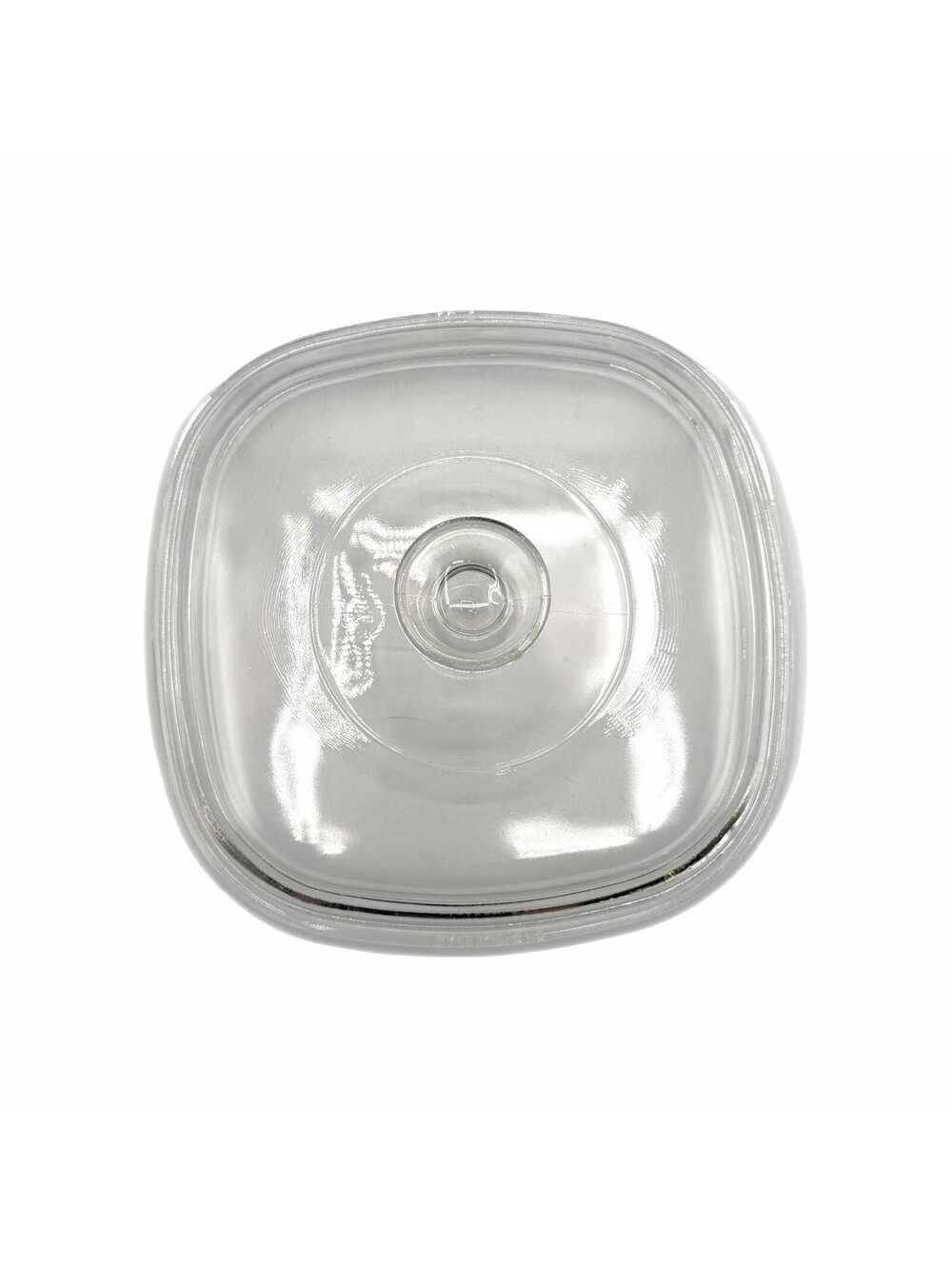 Vintage Pyrex 8.75” Square Clear Glass Replacement Lid